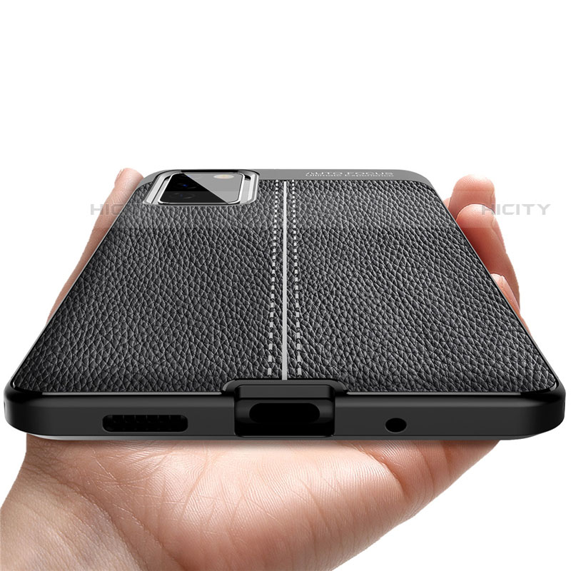 Samsung Galaxy S20 FE (2022) 5G用シリコンケース ソフトタッチラバー レザー柄 カバー サムスン 