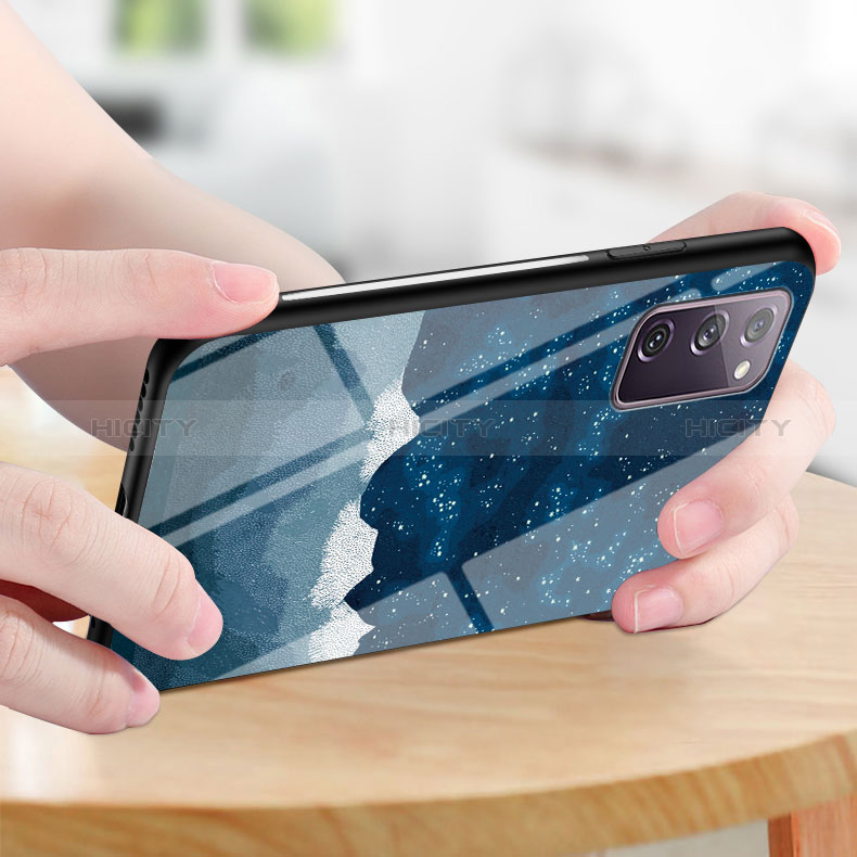 Samsung Galaxy S20 FE (2022) 5G用ハイブリットバンパーケース プラスチック パターン 鏡面 カバー LS1 サムスン 