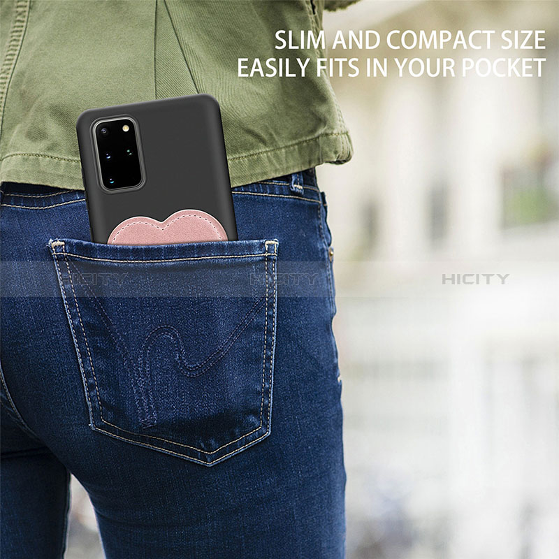 Samsung Galaxy S20 Plus用極薄ソフトケース シリコンケース 耐衝撃 全面保護 マグネット式 バンパー S07D サムスン 
