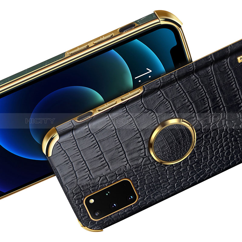 Samsung Galaxy S20 Plus用ケース 高級感 手触り良いレザー柄 XD1 サムスン 