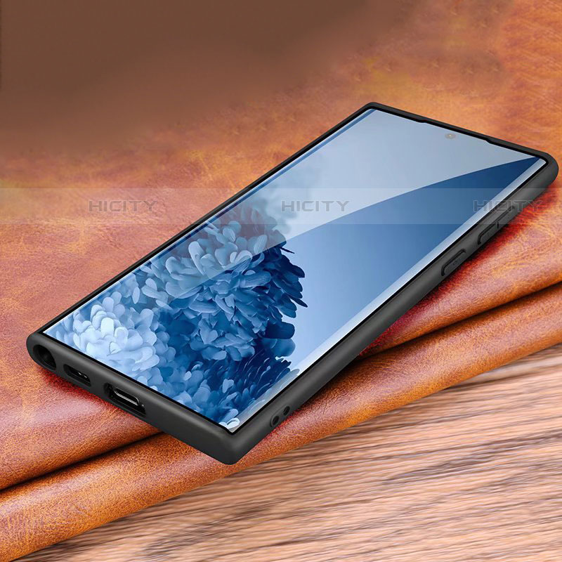 Samsung Galaxy S21 FE 5G用ケース 高級感 手触り良いレザー柄 C08 サムスン 