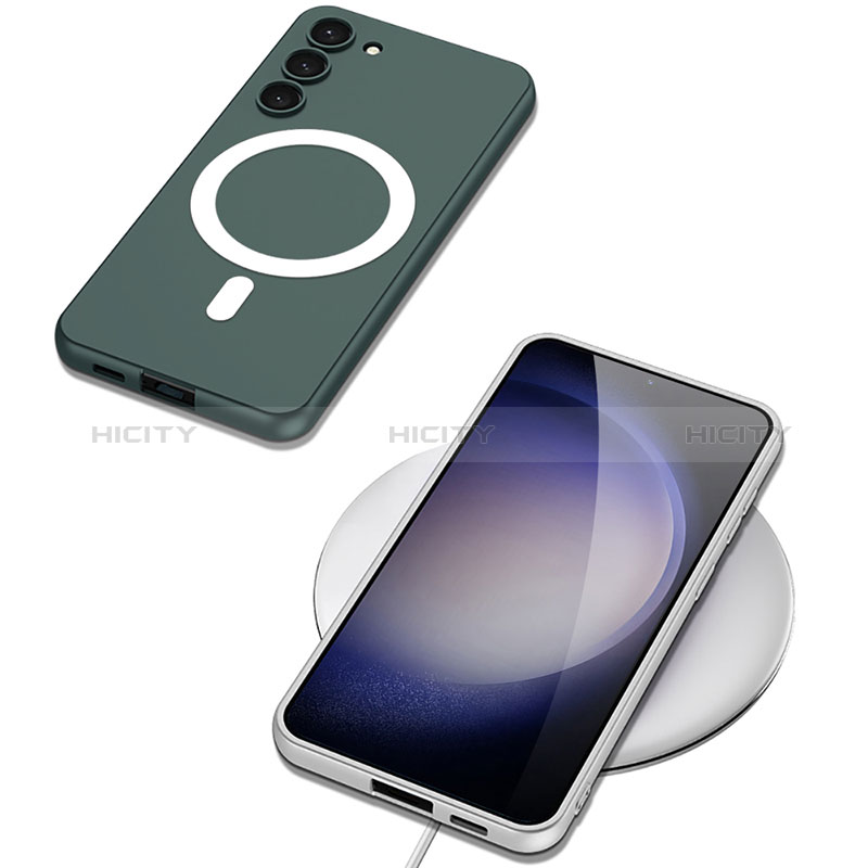 Samsung Galaxy S21 Plus 5G用ハードケース プラスチック 質感もマット カバー Mag-Safe 磁気 Magnetic AC1 サムスン 