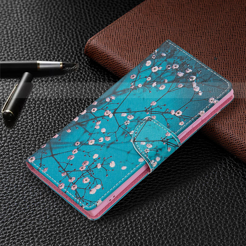Samsung Galaxy S21 Ultra 5G用手帳型 レザーケース スタンド パターン カバー B09F サムスン 
