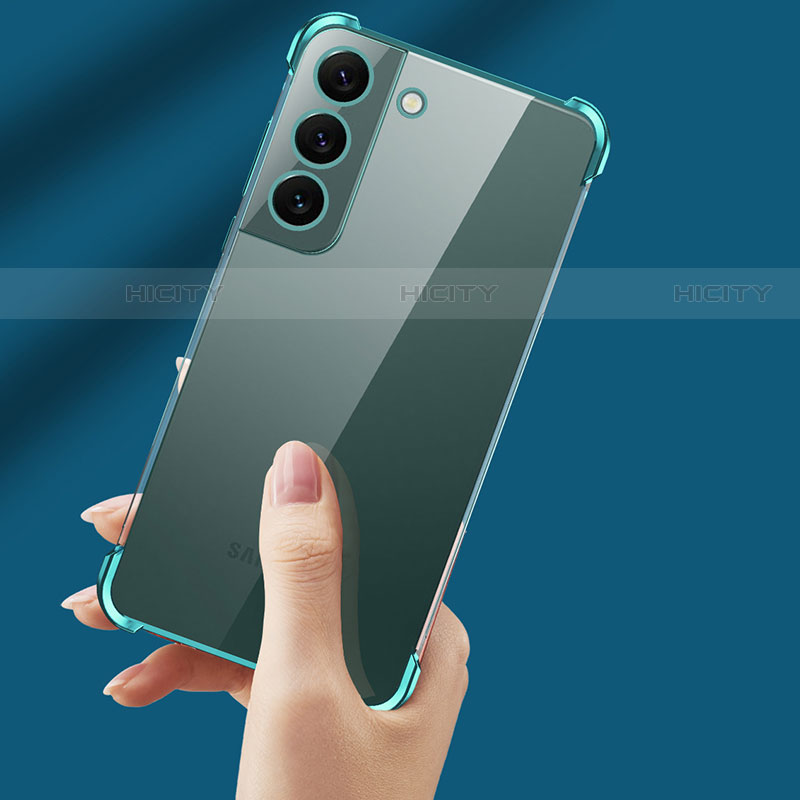 Samsung Galaxy S22 5G用極薄ソフトケース シリコンケース 耐衝撃 全面保護 透明 H05 サムスン 