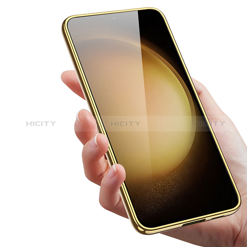 Samsung Galaxy S22 Plus 5G用ケース 高級感 手触り良いレザー柄 AC1 サムスン 