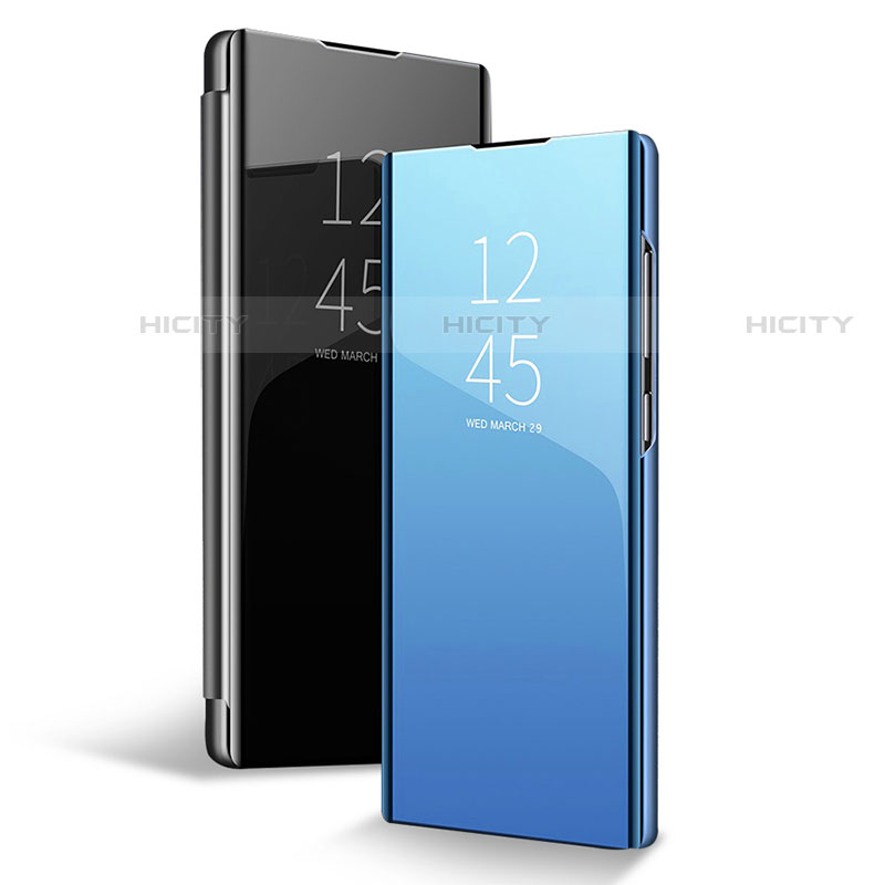 Samsung Galaxy S22 Ultra 5G用手帳型 レザーケース スタンド 鏡面 カバー L04 サムスン 