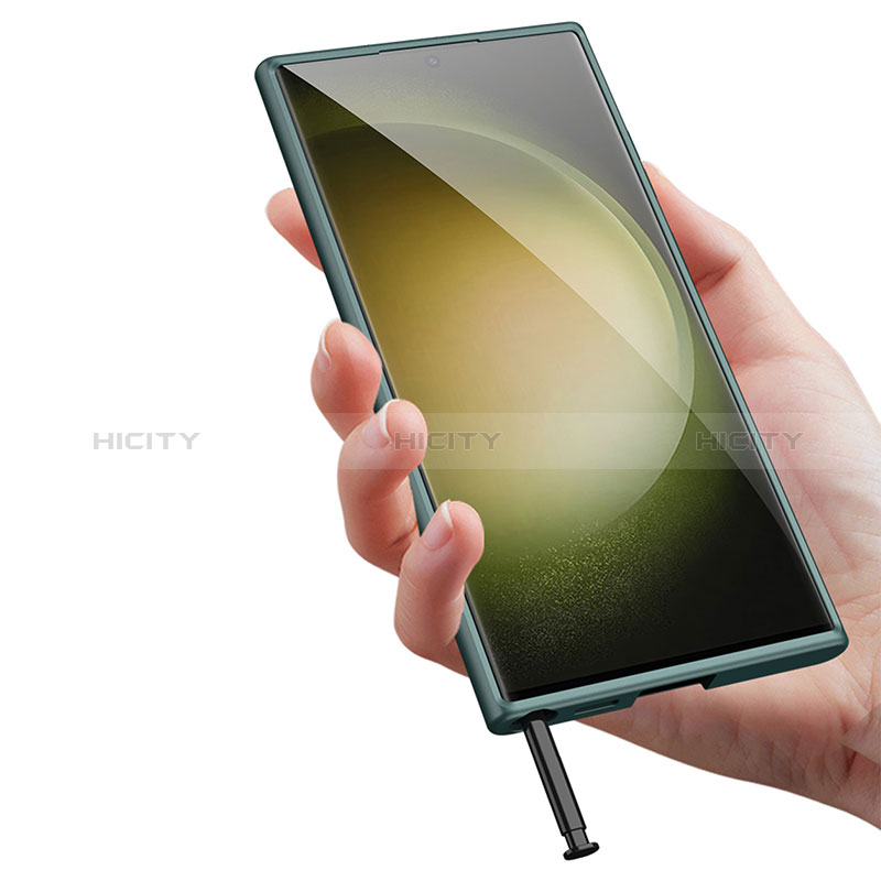 Samsung Galaxy S22 Ultra 5G用ハードケース プラスチック 質感もマット カバー Mag-Safe 磁気 Magnetic AC1 サムスン 