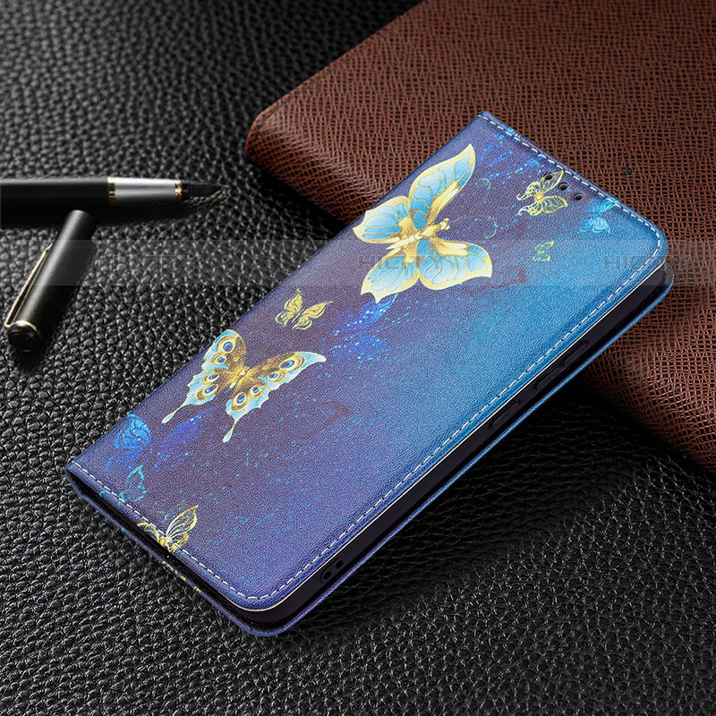 Samsung Galaxy S23 5G用手帳型 レザーケース スタンド パターン カバー B03F サムスン 