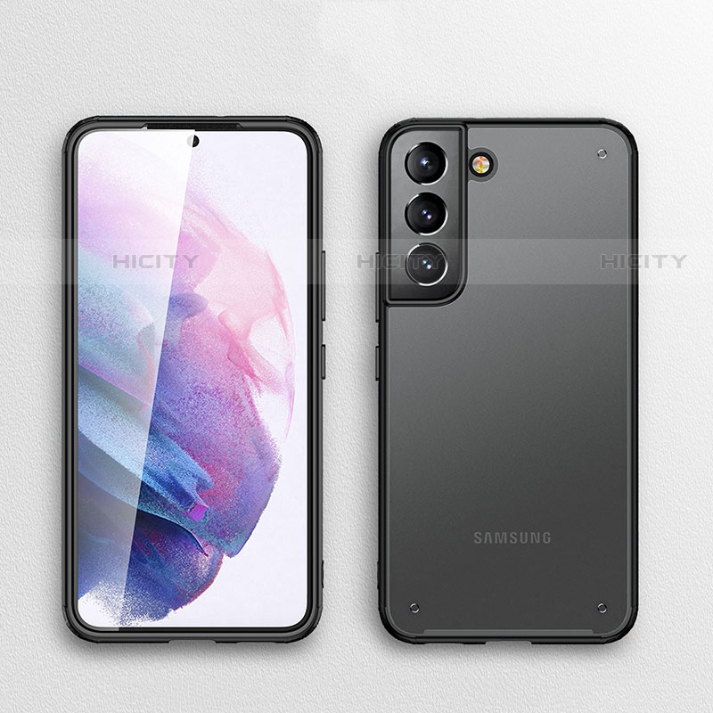 Samsung Galaxy S23 Plus 5G用ハイブリットバンパーケース 透明 プラスチック カバー M02 サムスン 
