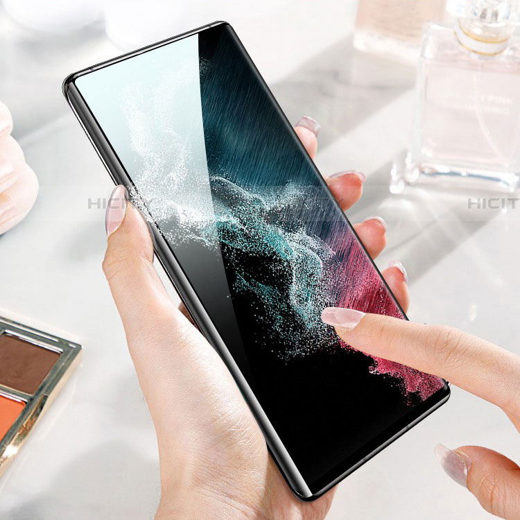 Samsung Galaxy S23 Ultra 5G用強化ガラス 液晶保護フィルム T02 サムスン クリア