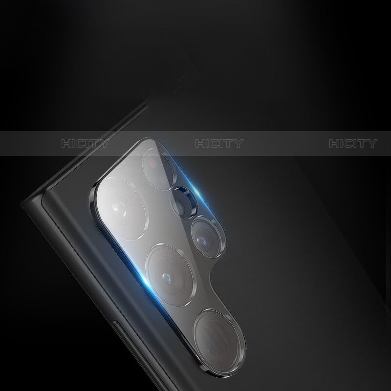 Samsung Galaxy S23 Ultra 5G用強化ガラス カメラプロテクター カメラレンズ 保護ガラスフイルム C05 サムスン クリア