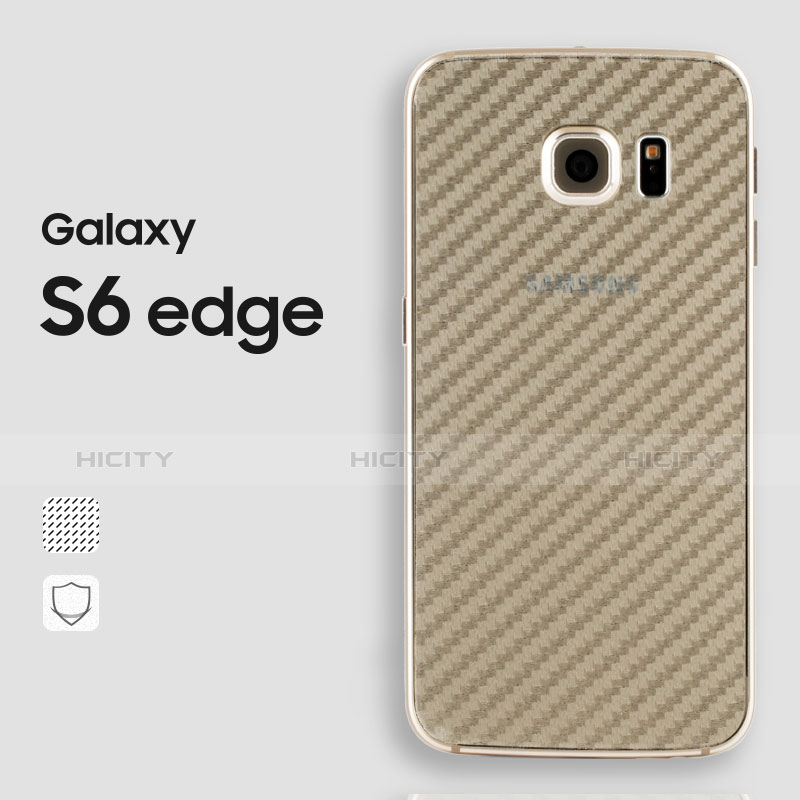 Samsung Galaxy S6 Edge SM-G925用背面保護フィルム 背面フィルム サムスン ホワイト