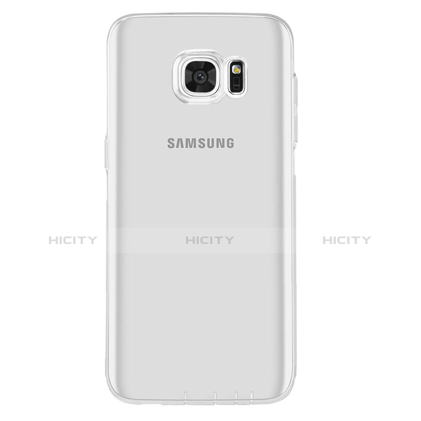 Samsung Galaxy S7 Edge G935F用極薄ソフトケース シリコンケース 耐衝撃 全面保護 クリア透明 T07 サムスン クリア