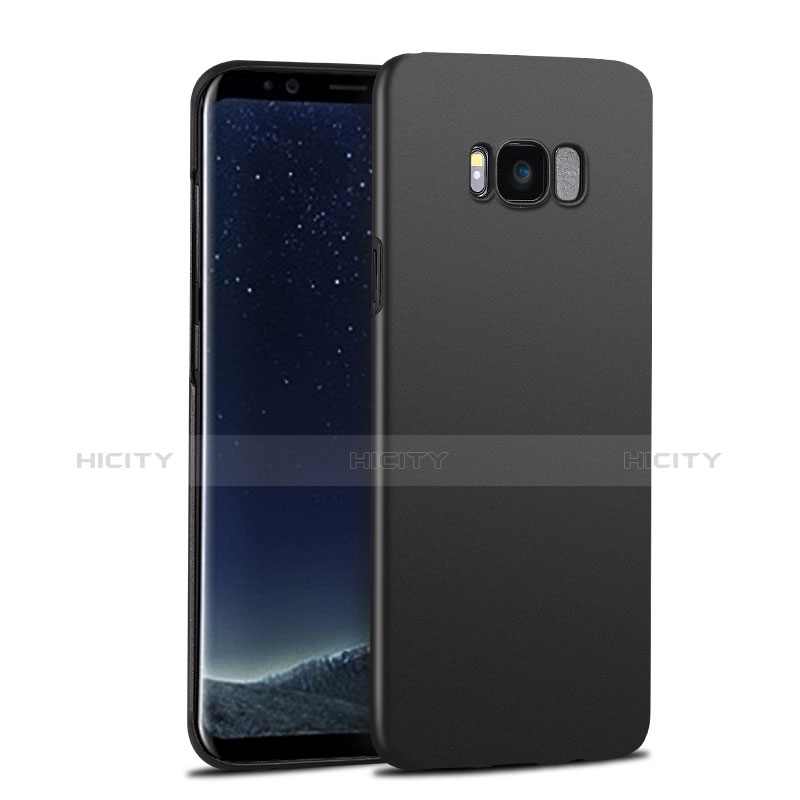 Samsung Galaxy S8用ハードケース プラスチック 質感もマット サムスン ブラック