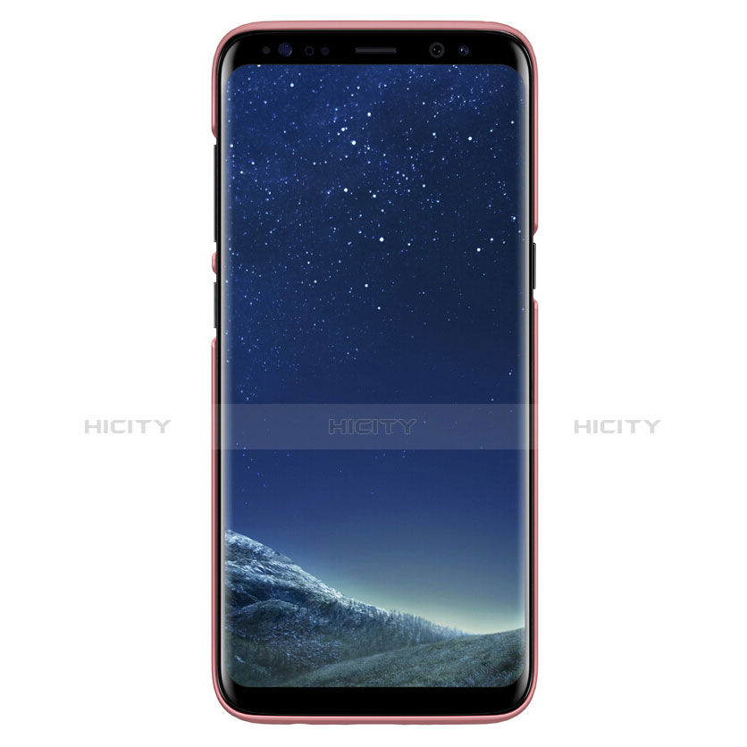 Samsung Galaxy S8用ハードケース プラスチック 質感もマット P01 サムスン ローズゴールド