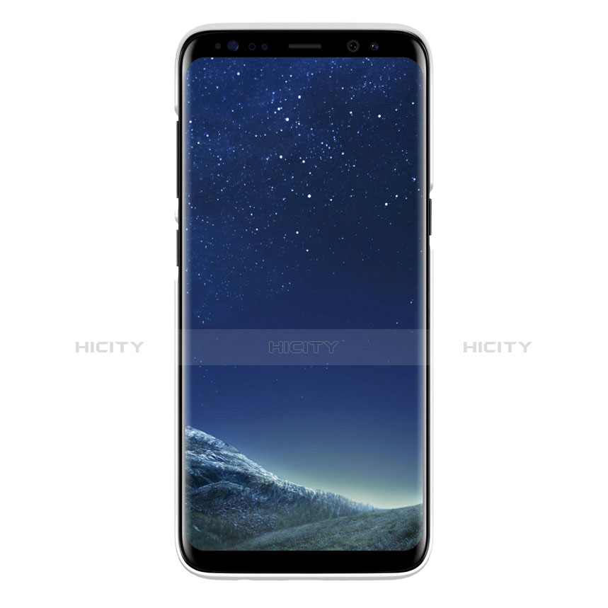 Samsung Galaxy S8用ハードケース プラスチック 質感もマット P01 サムスン ホワイト