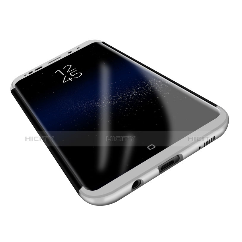 Samsung Galaxy S8用ハードケース プラスチック 質感もマット 前面と背面 360度 フルカバー Q03 サムスン 