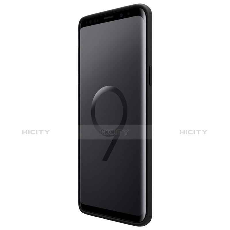 Samsung Galaxy S9用極薄ソフトケース シリコンケース 耐衝撃 全面保護 S03 サムスン ブラック