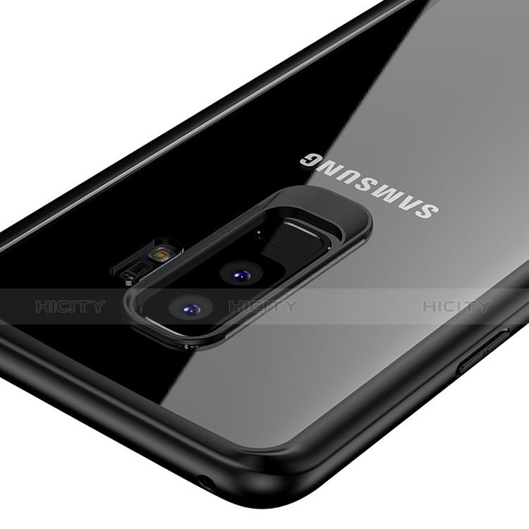 Samsung Galaxy S9 Plus用極薄ソフトケース シリコンケース 耐衝撃 全面保護 クリア透明 T10 サムスン クリア