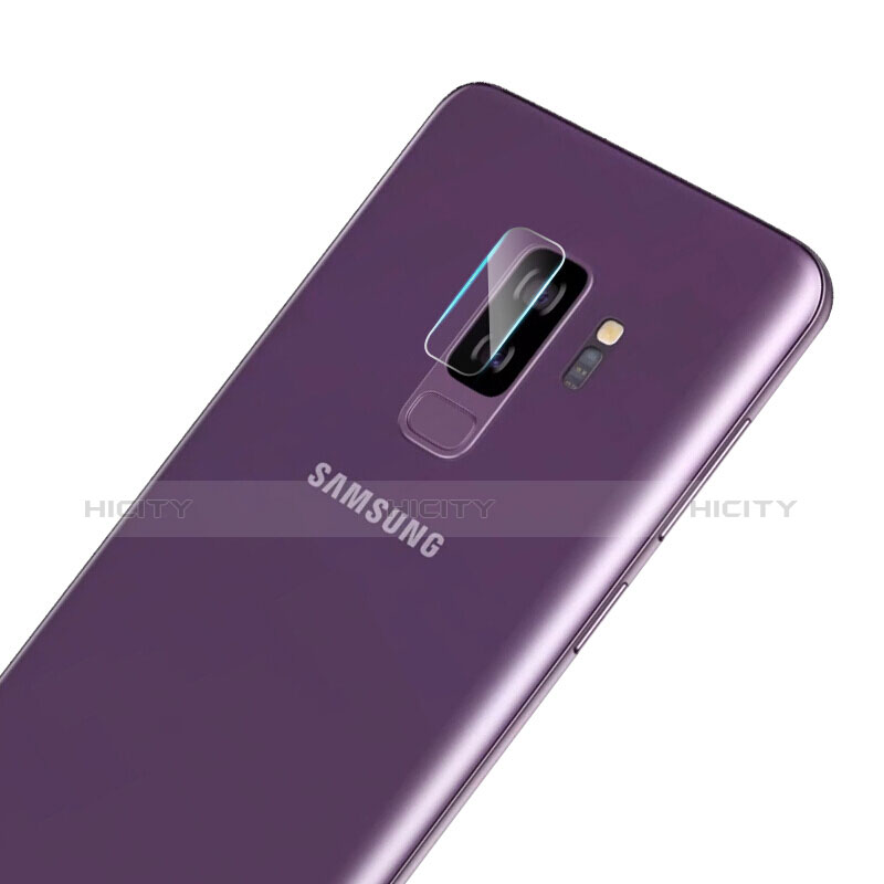 Samsung Galaxy S9 Plus用強化ガラス カメラプロテクター カメラレンズ 保護ガラスフイルム サムスン クリア