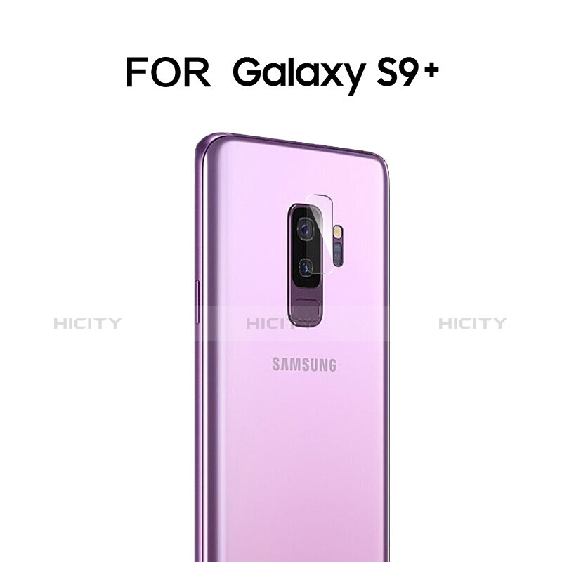 Samsung Galaxy S9 Plus用強化ガラス カメラプロテクター カメラレンズ 保護ガラスフイルム サムスン クリア