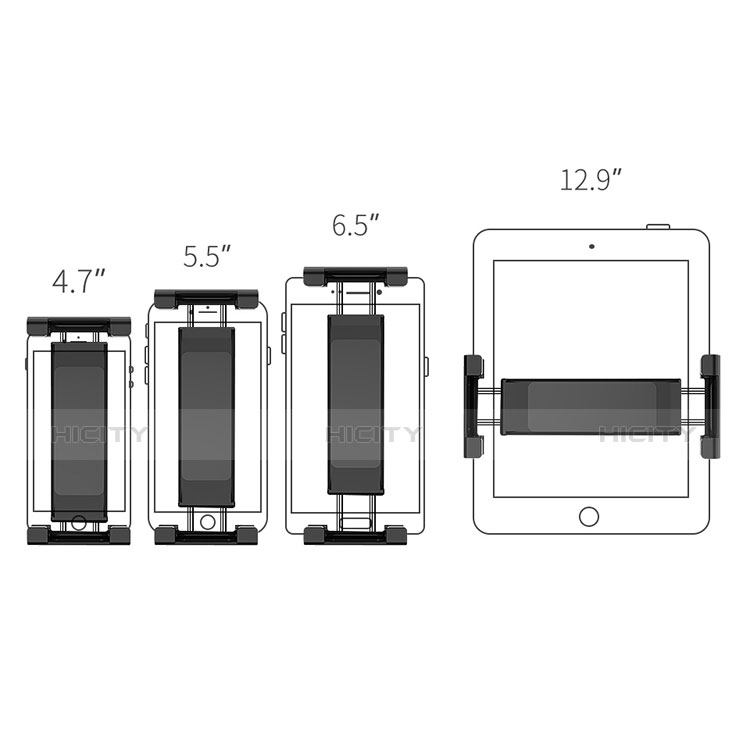 Samsung Galaxy Tab A6 7.0 SM-T280 SM-T285用スタンドタイプのタブレット 後席スロット取付型 フレキシブル仕様 サムスン 