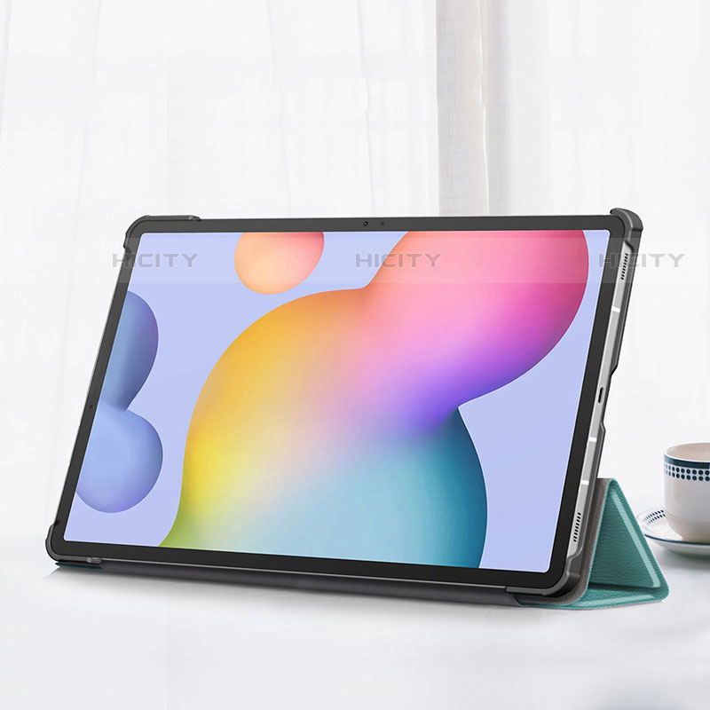 Samsung Galaxy Tab S7 Plus 5G 12.4 SM-T976用手帳型 レザーケース スタンド カバー L02 サムスン 