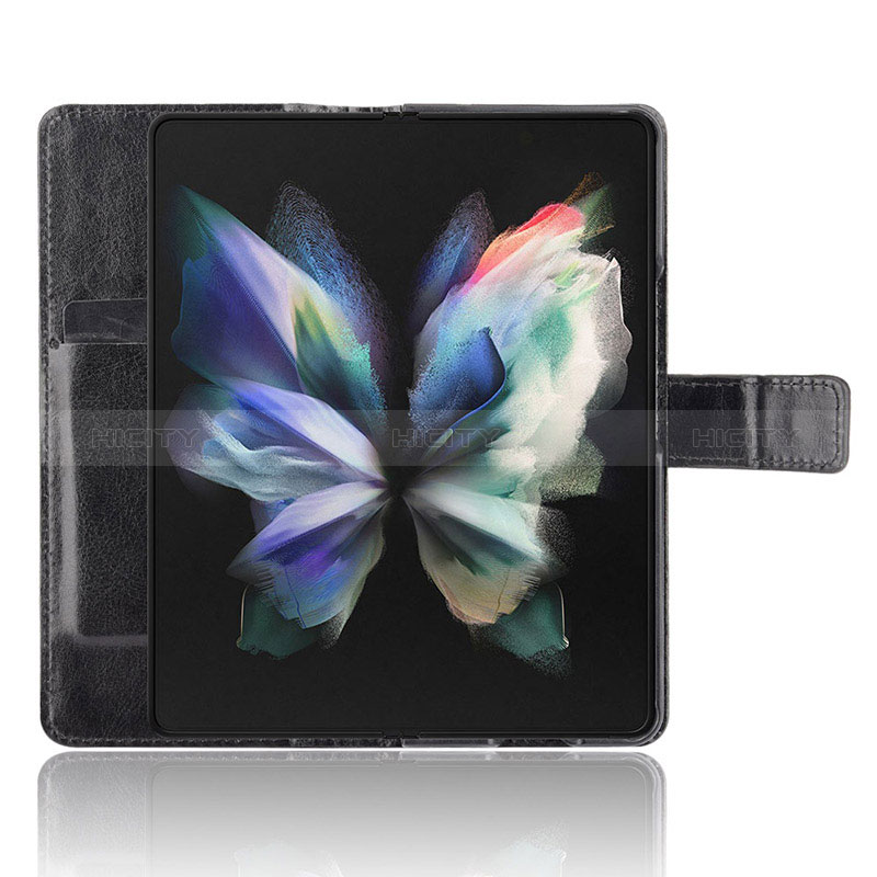 Samsung Galaxy Z Fold3 5G用手帳型 レザーケース スタンド カバー BY5 サムスン 