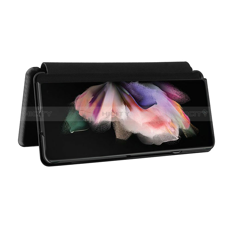 Samsung Galaxy Z Fold3 5G用手帳型 レザーケース スタンド カバー L04Z サムスン 