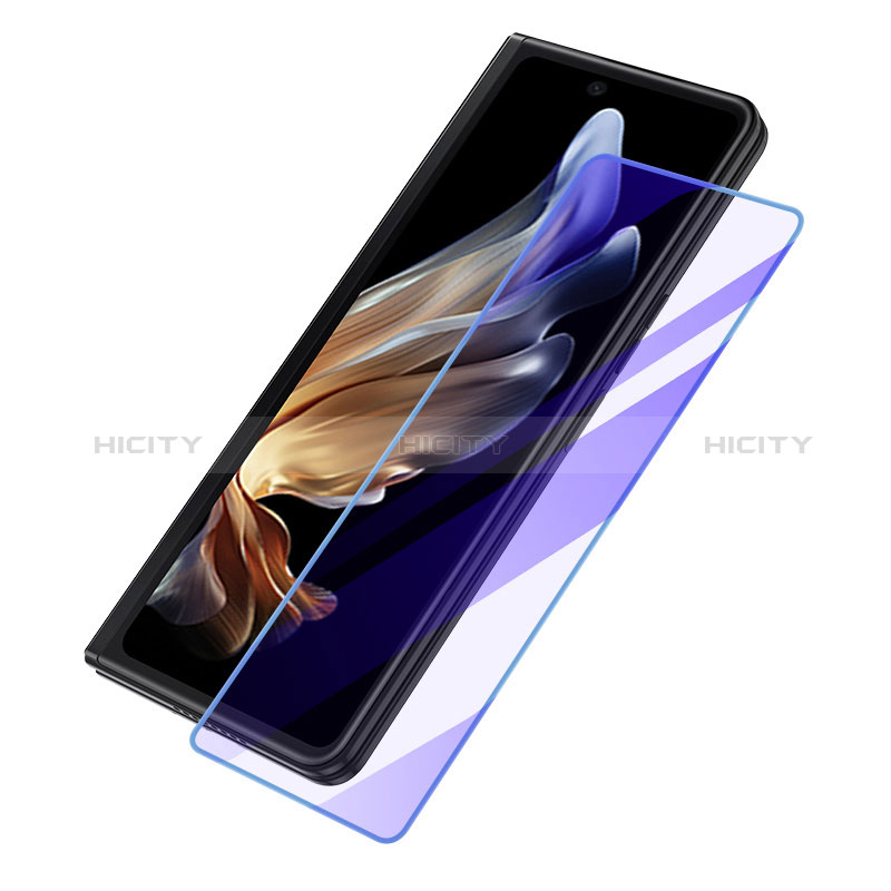 Samsung Galaxy Z Fold3 5G用アンチグレア ブルーライト 強化ガラス 液晶保護フィルム サムスン クリア