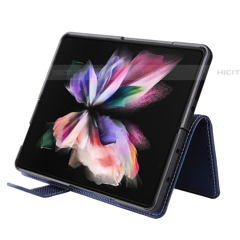 Samsung Galaxy Z Fold4 5G用手帳型 レザーケース スタンド カバー L17Z サムスン 