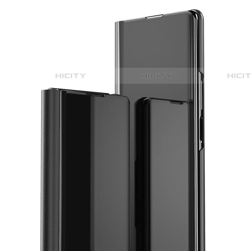 Samsung Galaxy Z Fold4 5G用手帳型 レザーケース スタンド 鏡面 カバー L02 サムスン 