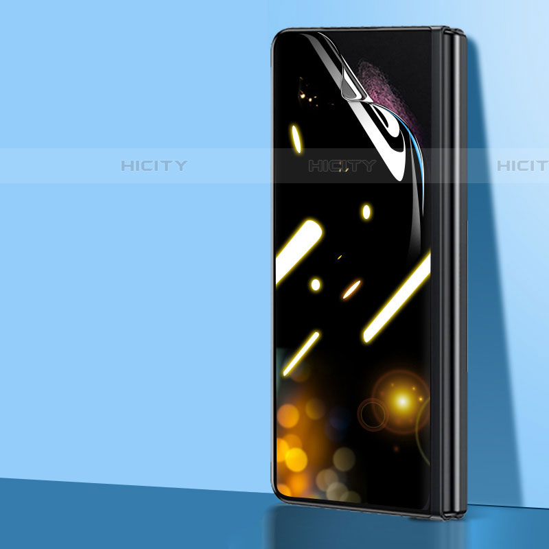 Samsung Galaxy Z Fold4 5G用高光沢 液晶保護フィルム フルカバレッジ画面 反スパイ S02 サムスン クリア