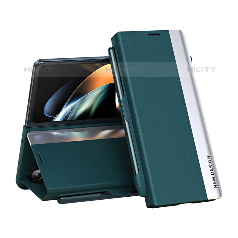 Samsung Galaxy Z Fold5 5G用手帳型 レザーケース スタンド カバー QH2 サムスン 