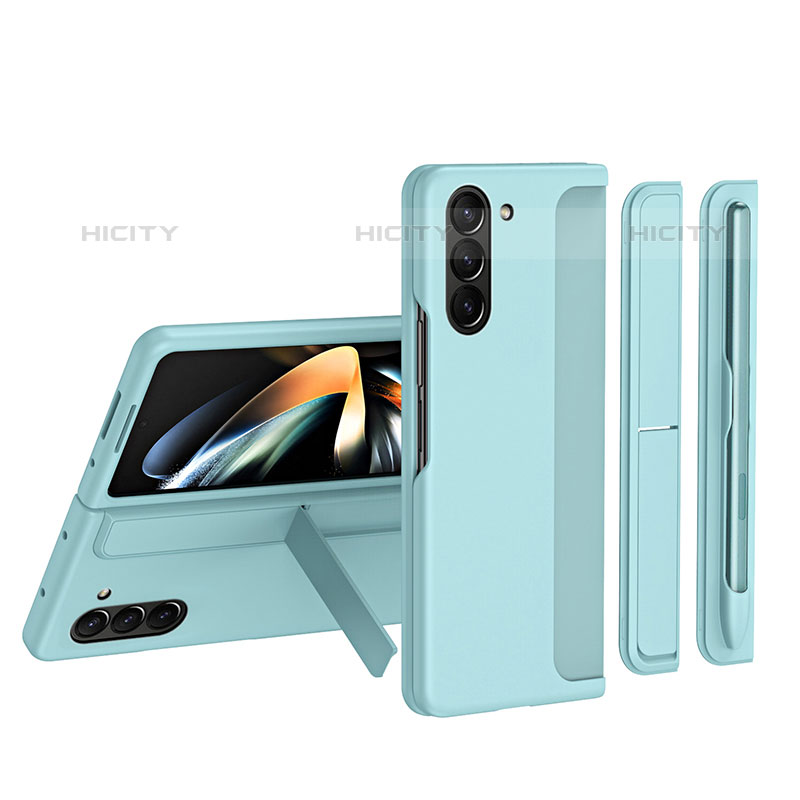 Samsung Galaxy Z Fold5 5G用ハードケース プラスチック 質感もマット 前面と背面 360度 フルカバー QH1 サムスン 