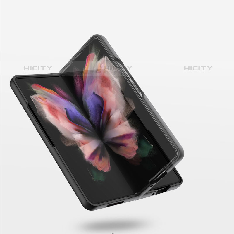 Samsung Galaxy Z Fold5 5G用ハイブリットバンパーケース プラスチック パターン 鏡面 カバー LS2 サムスン 