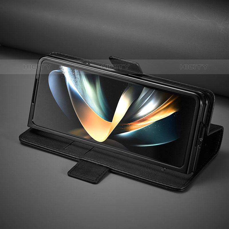 Samsung Galaxy Z Fold5 5G用手帳型 レザーケース スタンド カバー LC3 サムスン 