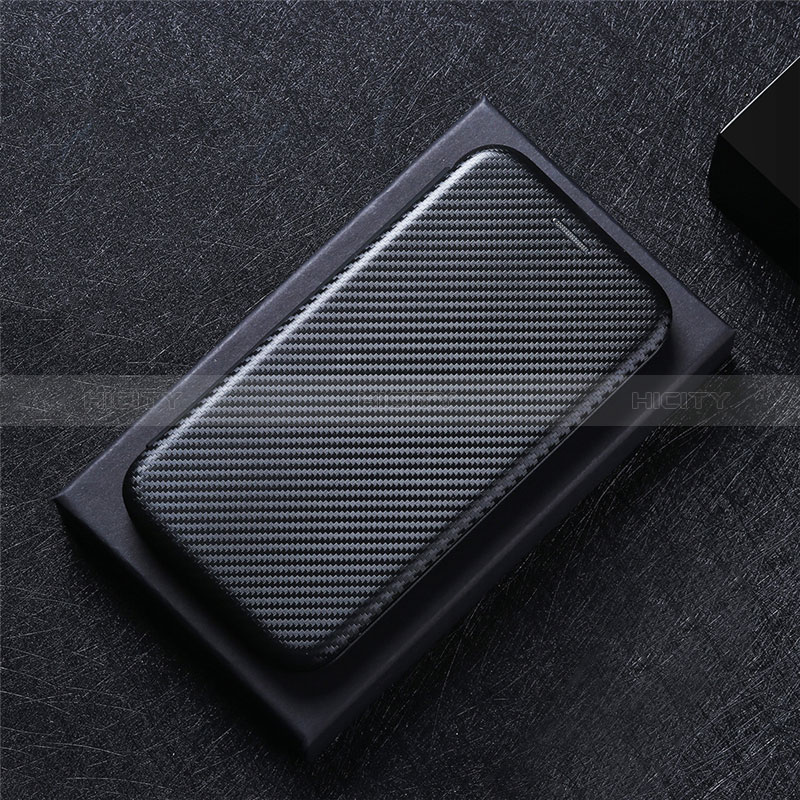 Sharp Aquos Sense7用手帳型 レザーケース スタンド カバー L04Z Sharp ブラック