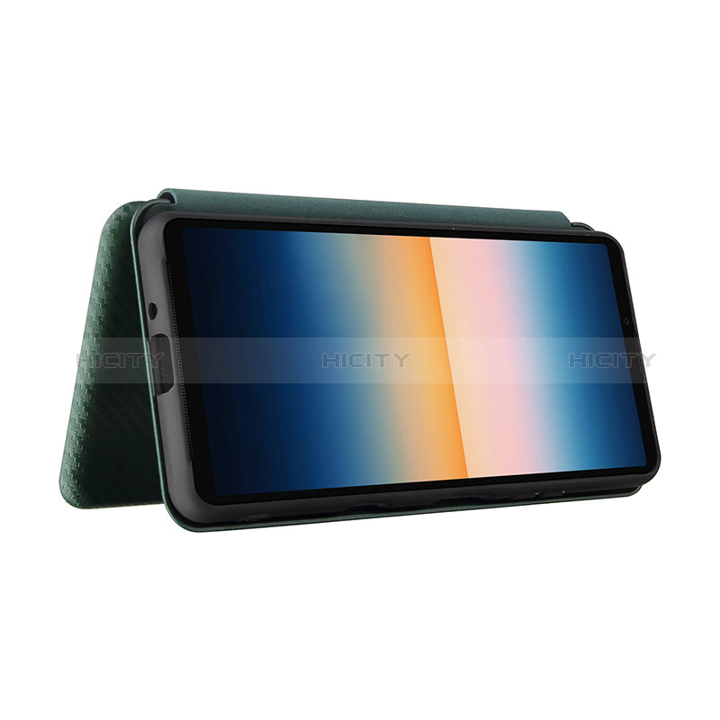 Sony Xperia 10 III Lite用手帳型 レザーケース スタンド カバー L04Z ソニー 