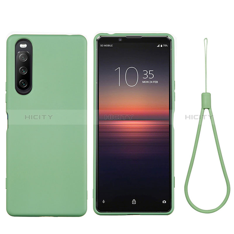 Sony Xperia 10 III SOG04用360度 フルカバー極薄ソフトケース シリコンケース 耐衝撃 全面保護 バンパー S01 ソニー 