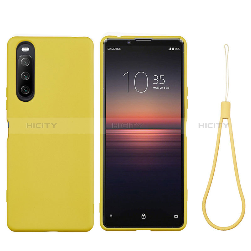 Sony Xperia 10 IV SOG07用360度 フルカバー極薄ソフトケース シリコンケース 耐衝撃 全面保護 バンパー S01 ソニー 