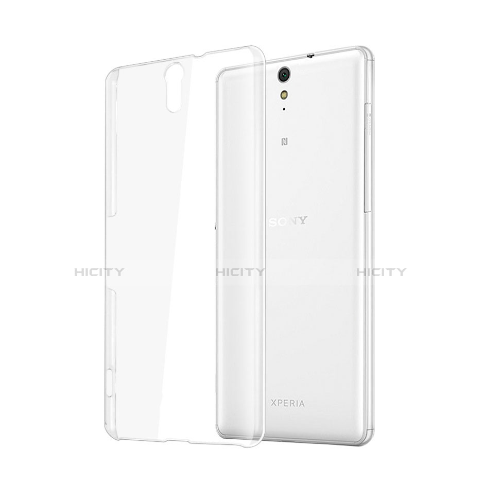 Sony Xperia C5 Ultra用ハードケース クリスタル クリア透明 ソニー クリア