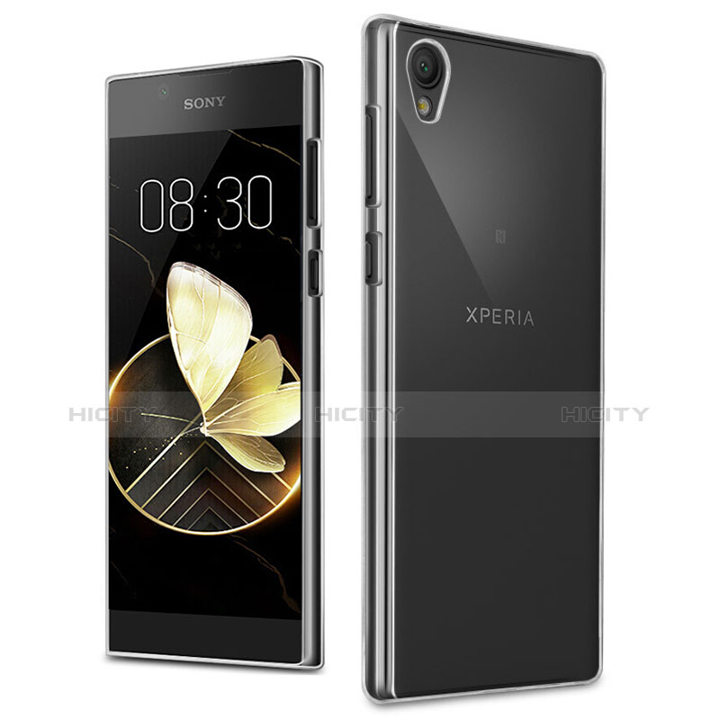 Sony Xperia L1用極薄ソフトケース シリコンケース 耐衝撃 全面保護 クリア透明 カバー ソニー クリア