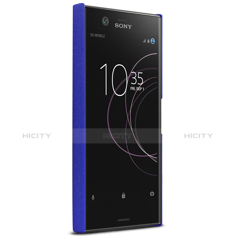 Sony Xperia XZ1 Compact用ハードケース プラスチック カバー ソニー ネイビー