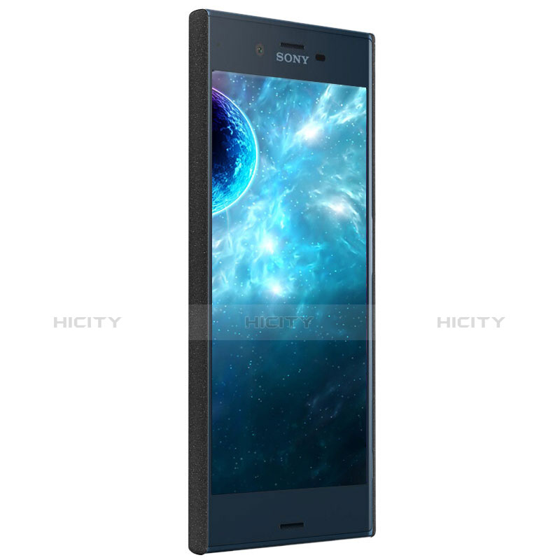 Sony Xperia XZs用ハードケース カバー プラスチック ソニー ブラック