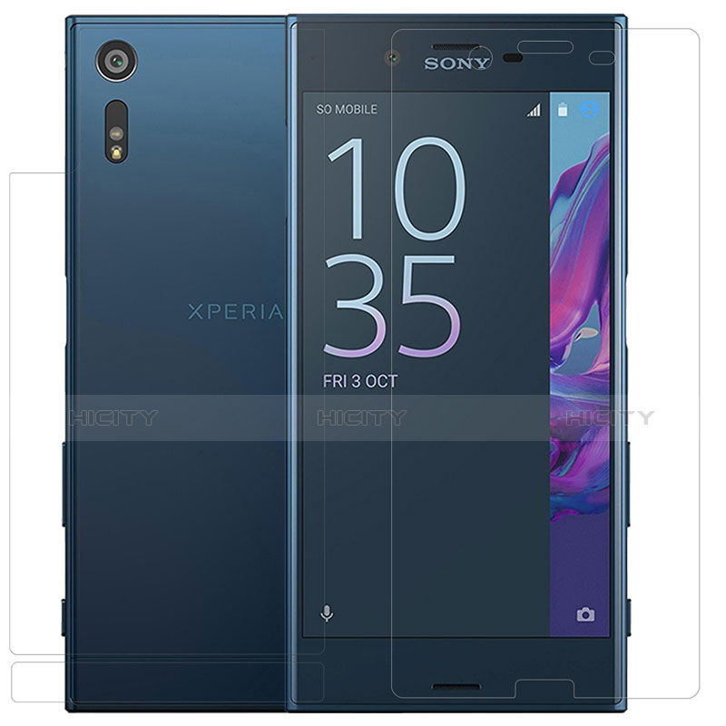 Sony Xperia XZs用強化ガラス 液晶保護フィルム T01 ソニー クリア