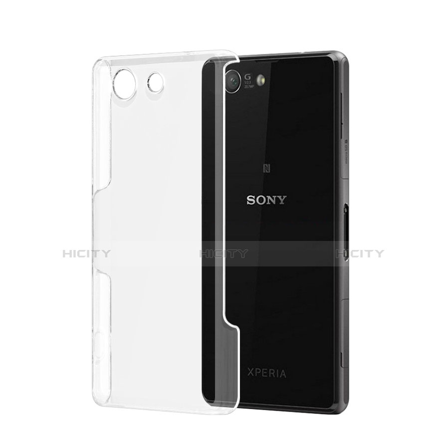 Sony Xperia Z3 Compact用ハードケース クリスタル クリア透明 ソニー クリア