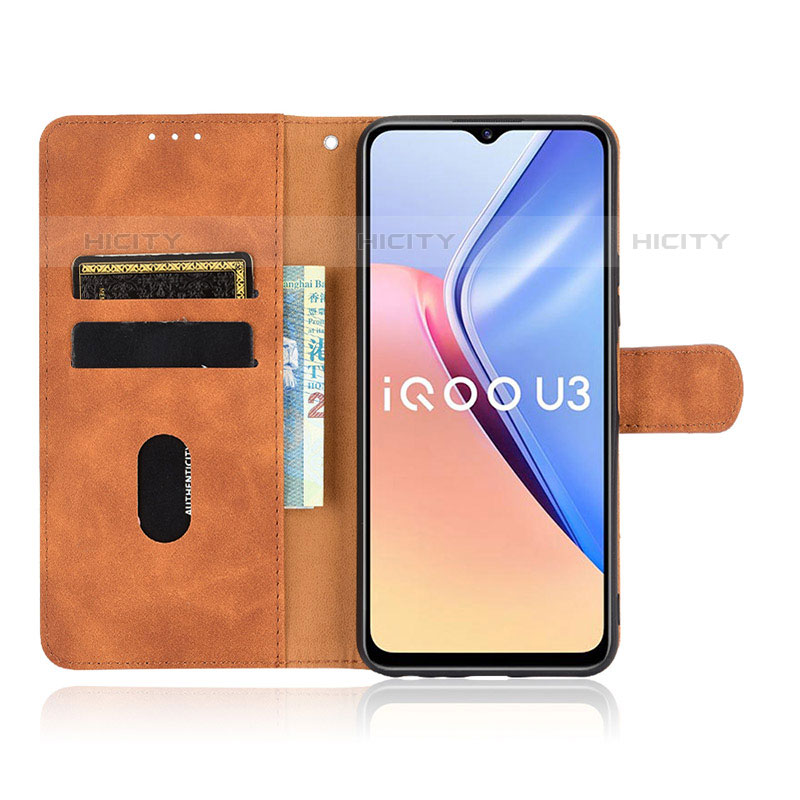 Vivo iQOO U3 5G用手帳型 レザーケース スタンド カバー L01Z Vivo 