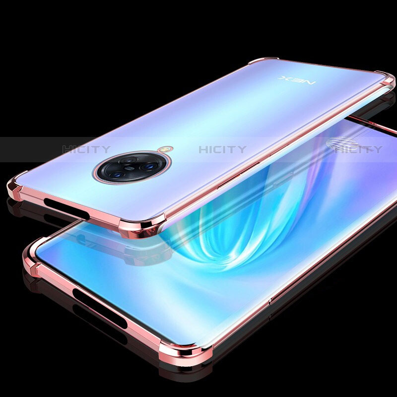 Vivo Nex 3用極薄ソフトケース シリコンケース 耐衝撃 全面保護 透明 H02 Vivo 