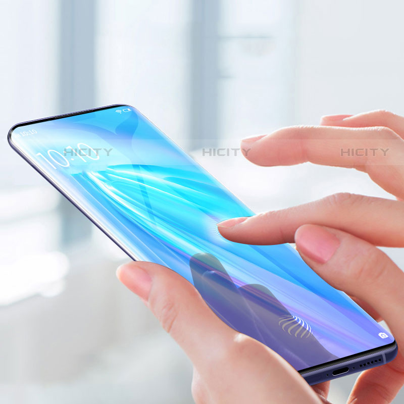 Vivo Nex 3用強化ガラス フル液晶保護フィルム Vivo ブラック